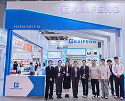 La vitrine de Kaifeng Electric à la 137th Canton Fair