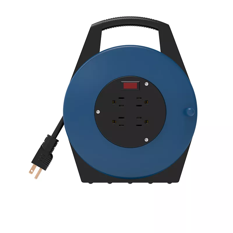 4 points de vente USB Cordon en plastique Reel de 25 pieds